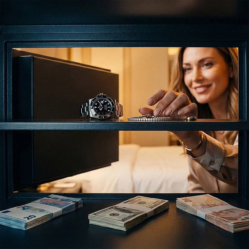 MasterSafe PLUS25E Antrasit Şifreli Kasa - 9