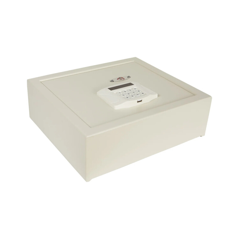 Truva DS1219 Krem Şifreli Çekmece Kasası - Truva